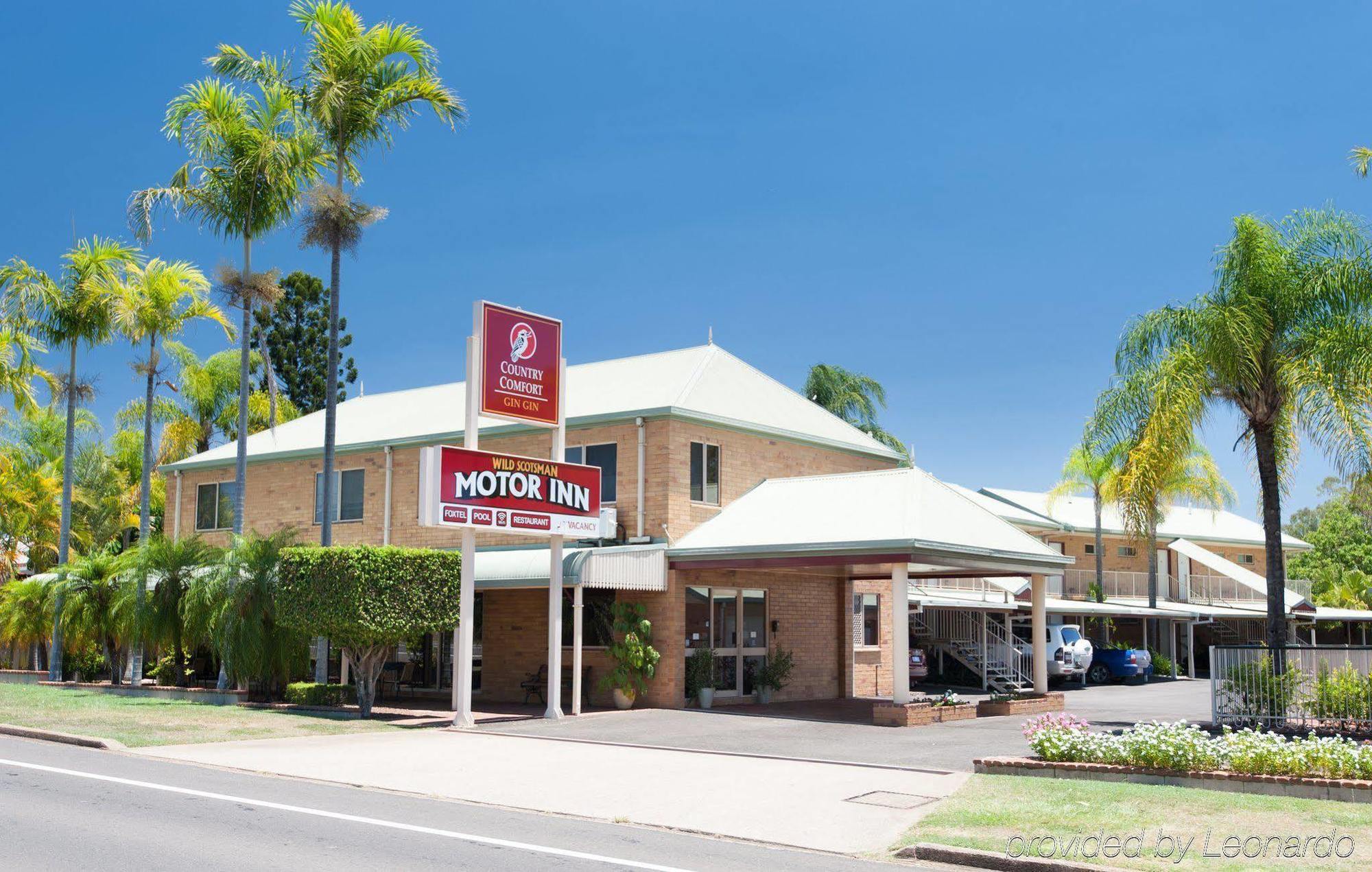 Wild Scotsman Motor Inn Gin Gin Qld Dış mekan fotoğraf
